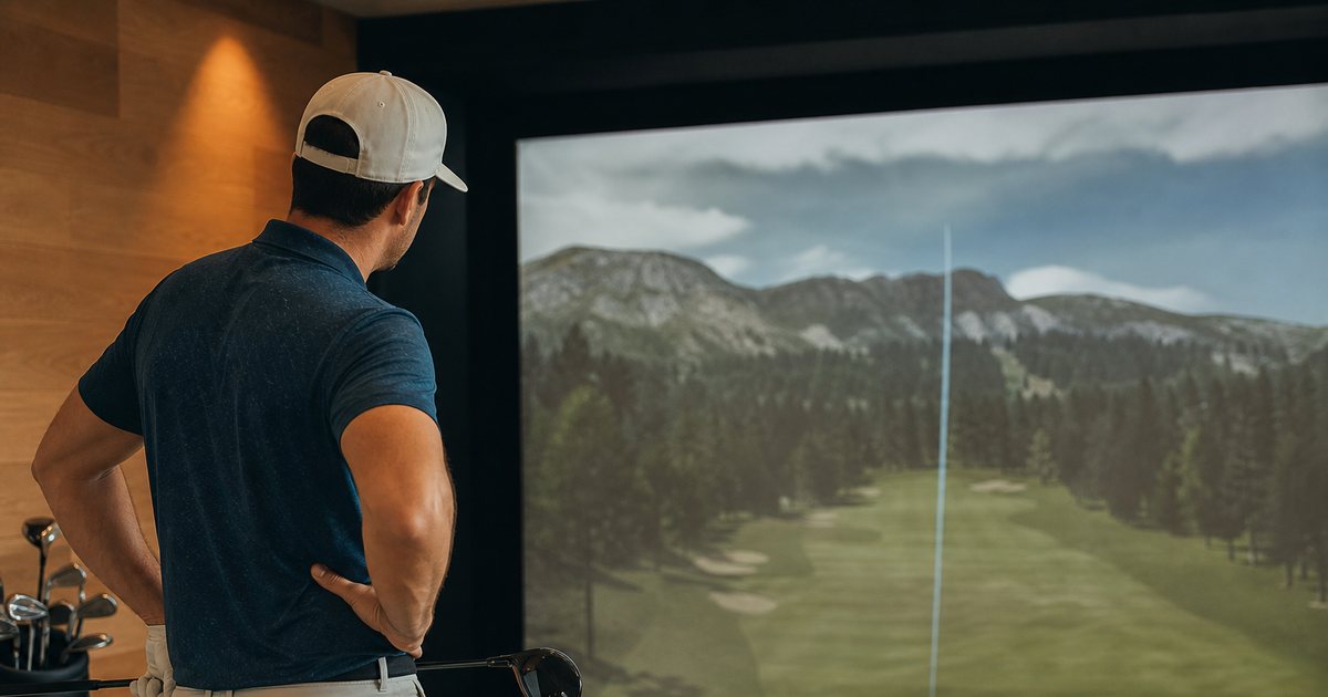 Can a home golf simulator genuinely lower your handicap over a season?