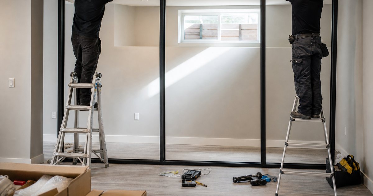 Which parts of a home golf simulator build should you hand to a professional installer?