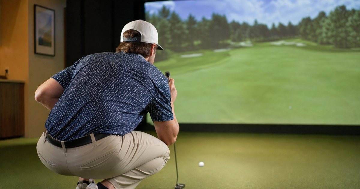 Why does putting remain the weakest part of most home golf simulator setups?